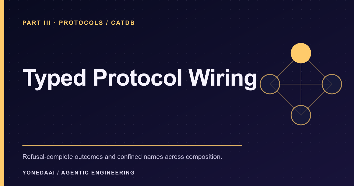Typed Protocol Wiring paper preview